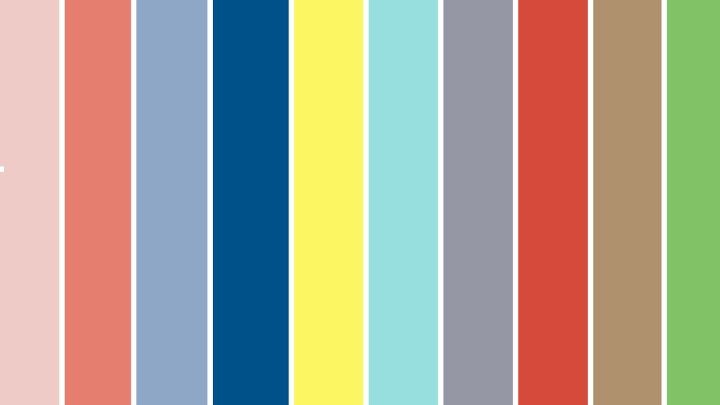 Paleta colores otoño invierno 2016