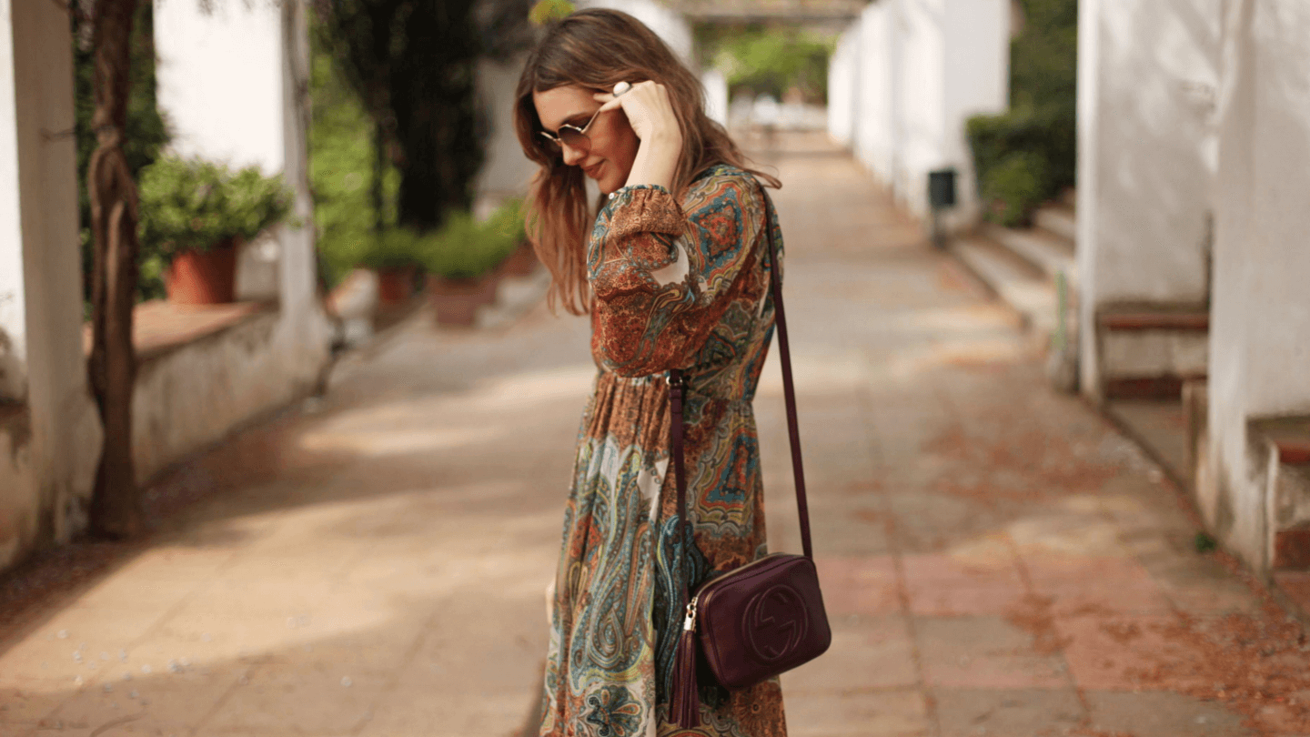 Maxi vestidos también en otoño